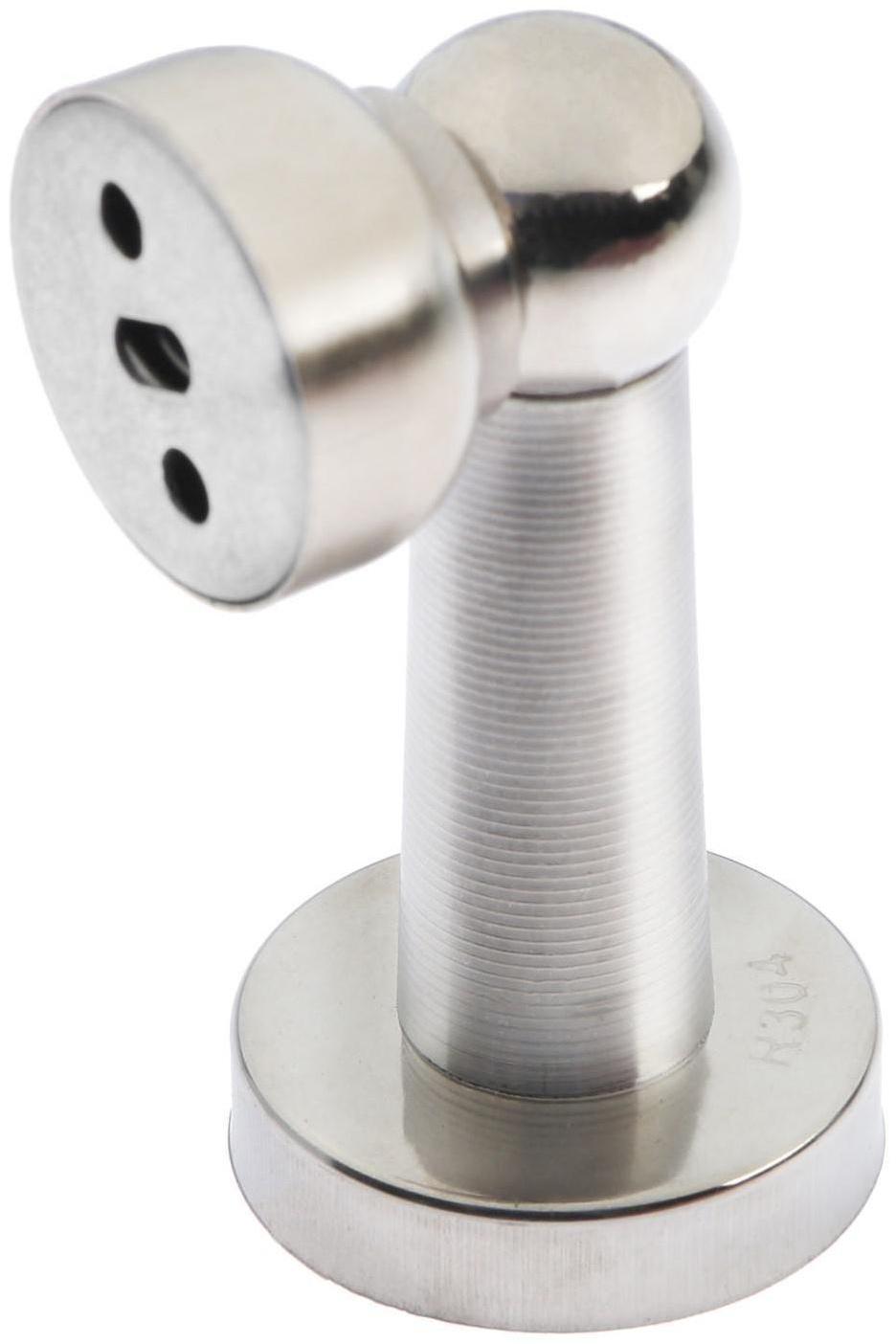 Упор дверной магнитный UM401SN, цвет никель