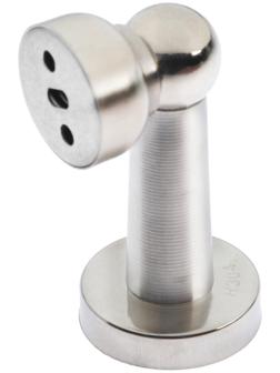 Упор дверной магнитный UM401SN, цвет никель