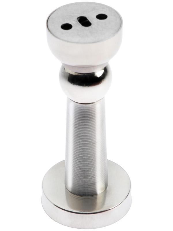 Упор дверной магнитный UM401SN, цвет никель