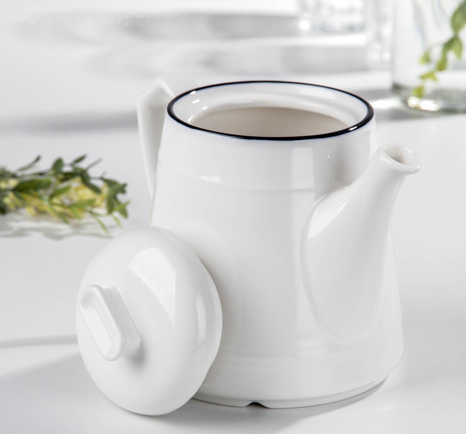 Чайник фарфоровый заварочный «Морской бриз», 850 мл