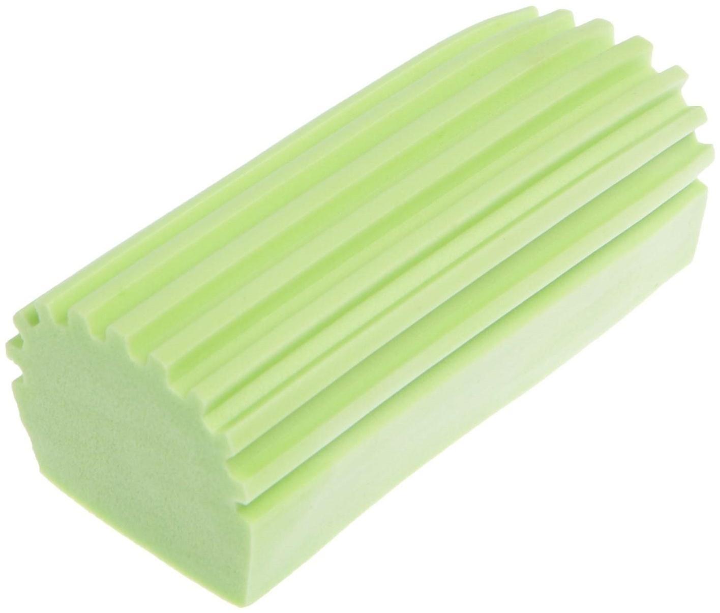 Губка для мытья авто TORSO, влаговпитывающая 10.5×5 см, микс