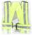 Жилет сигнальный, светоотражающий с регулируемым размером, салатовый