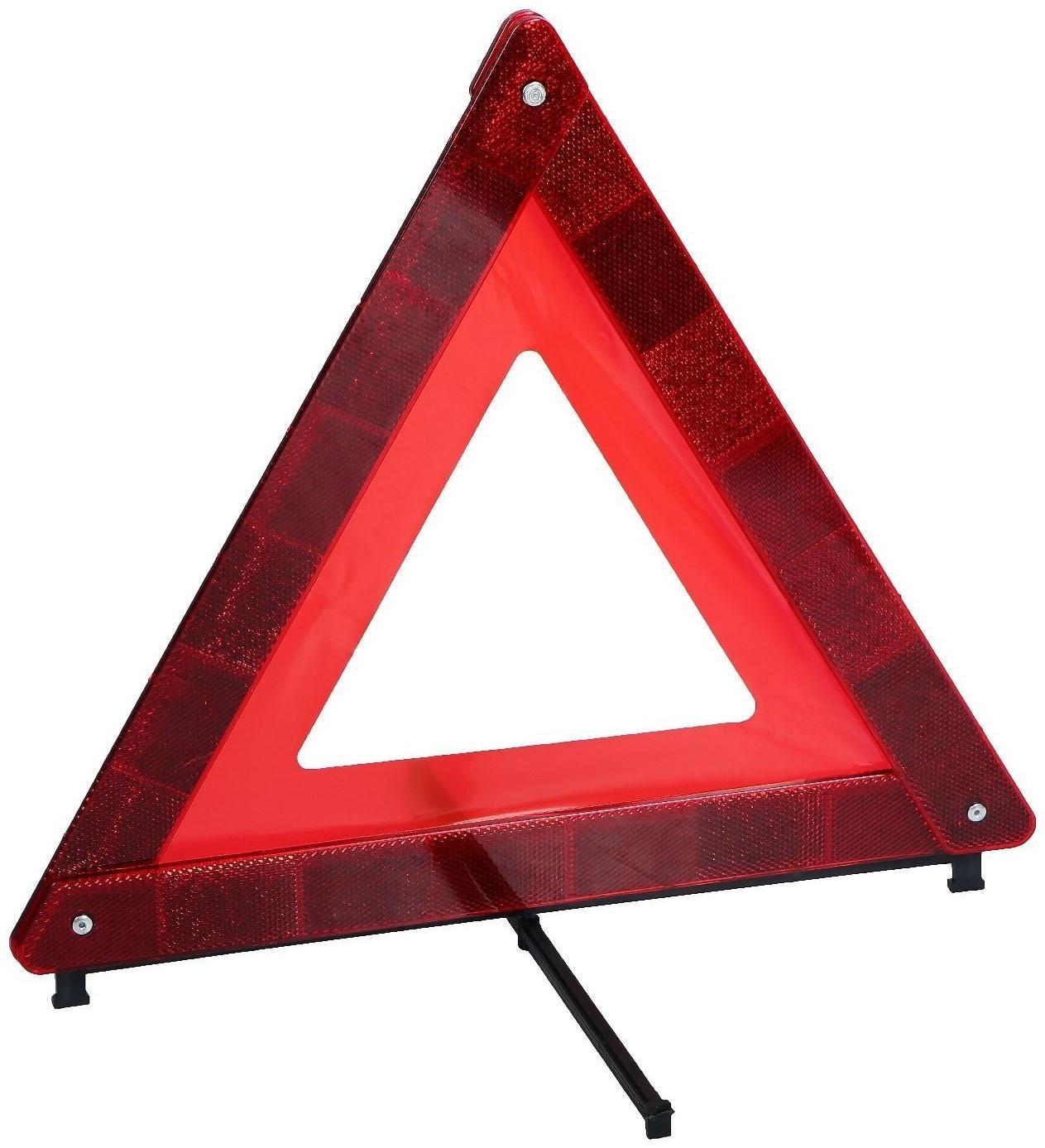 Знак аварийной остановки TORSO, оракал из флуоресцентной пленки, в пластмассовом футляре