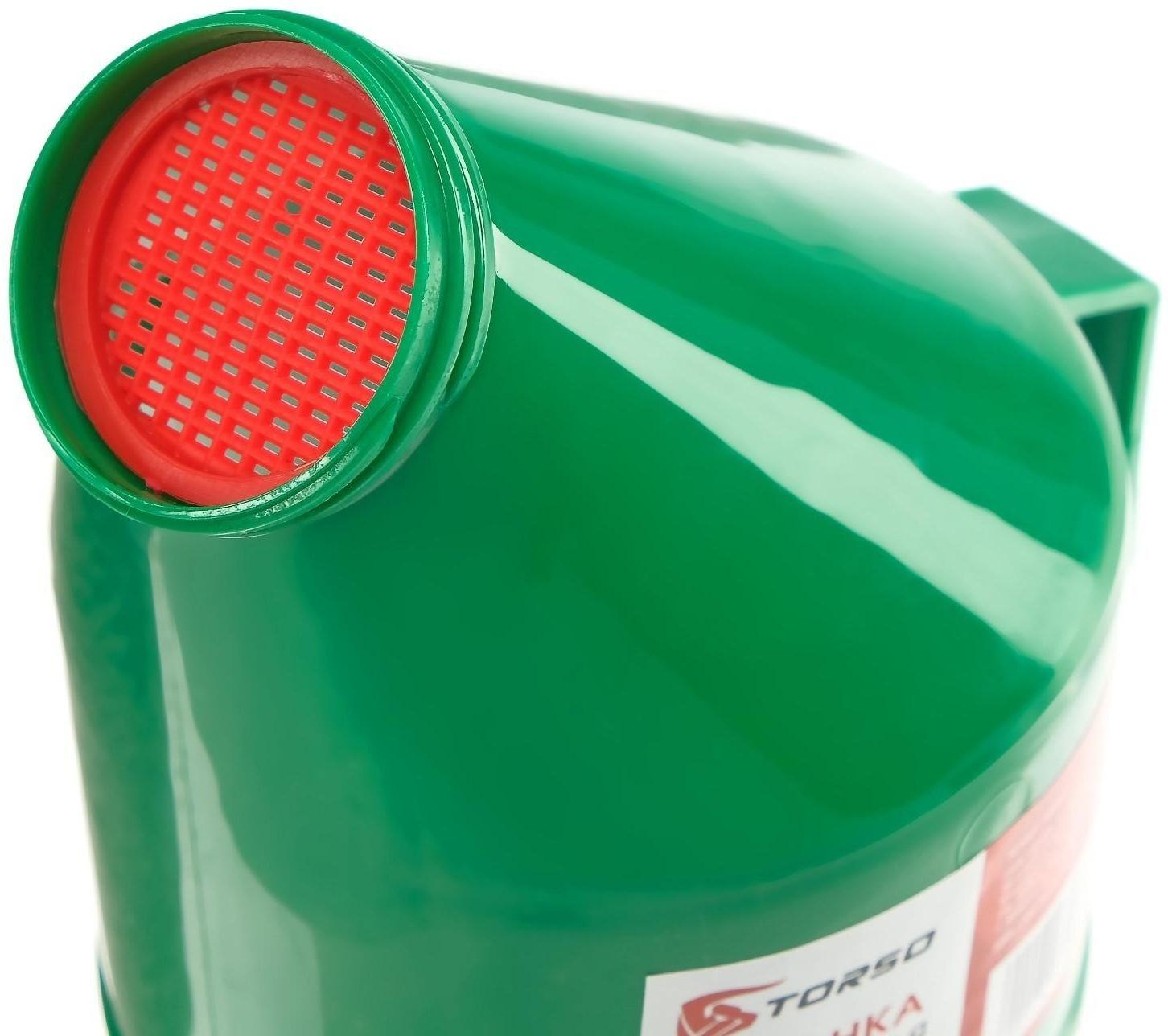 Воронка TORSO для ГСМ с сеткой, разборная, диаметр 120 мм, высота 260 мм, МИКС