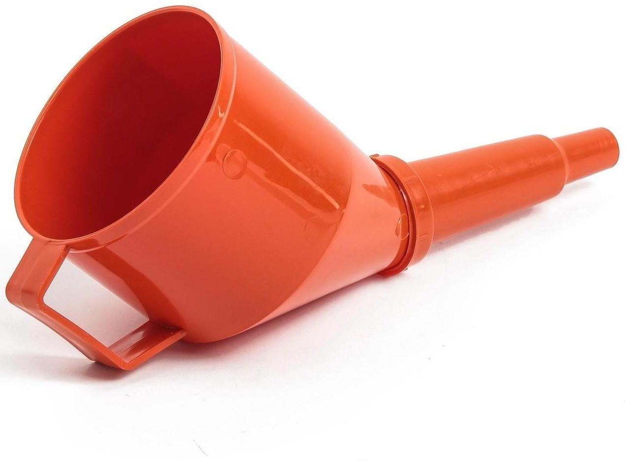 Воронка TORSO для ГСМ с сеткой, разборная, диаметр 120 мм, высота 260 мм, МИКС