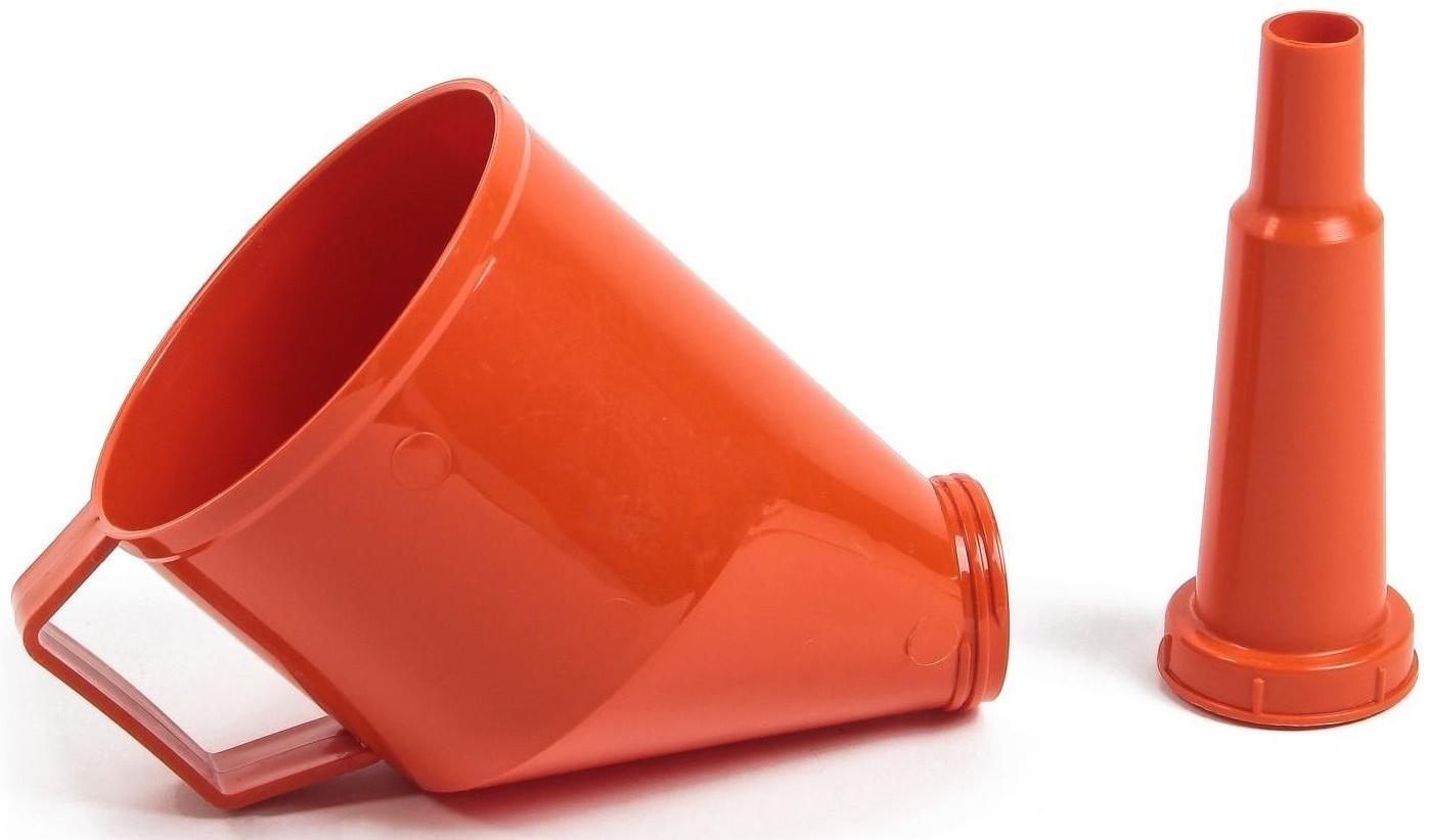 Воронка TORSO для ГСМ с сеткой, разборная, диаметр 120 мм, высота 260 мм, МИКС