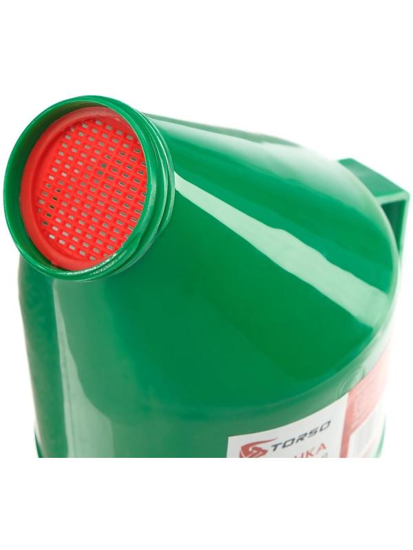 Воронка TORSO для ГСМ с сеткой, разборная, диаметр 120 мм, высота 260 мм, МИКС