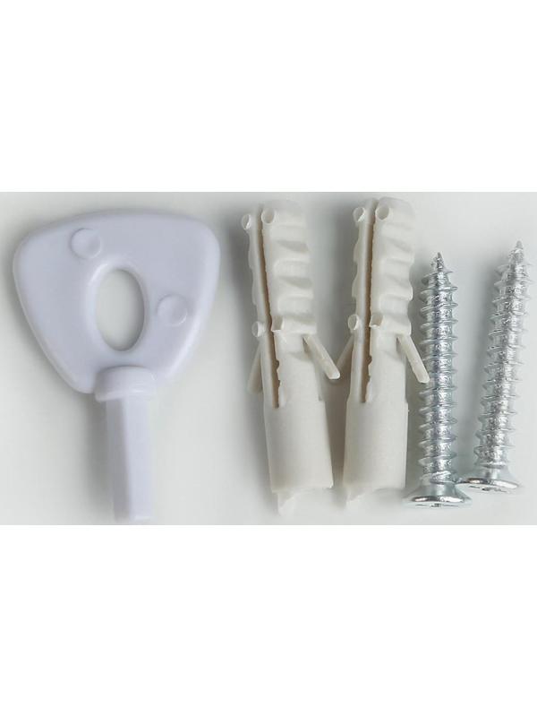 Диспенсер для антисептика/жидкого мыла механический, 350 мл, пластик, цвет коричневый