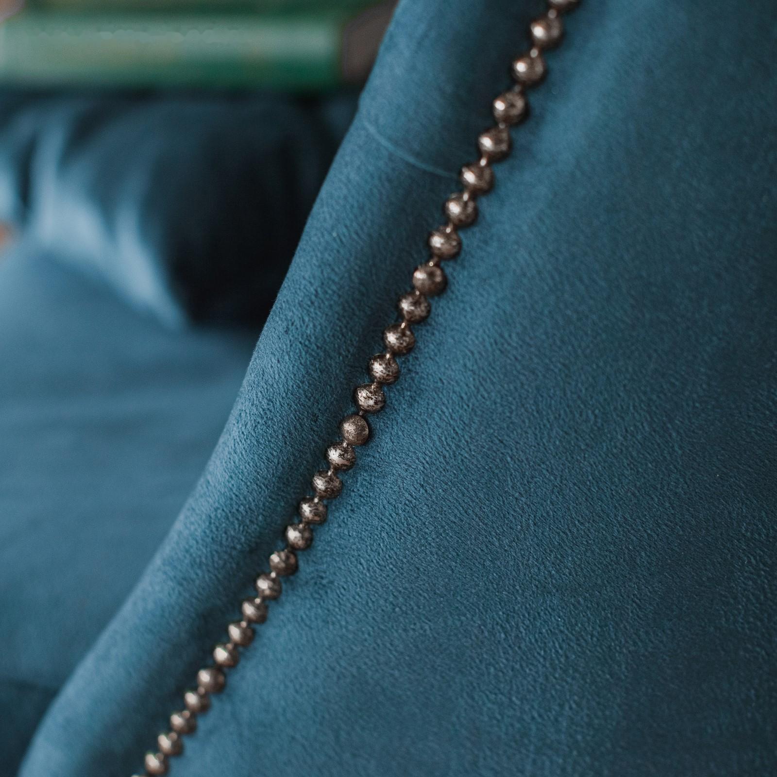 Гвозди декоративные, 8х15 мм, цвет хром, в упаковке 500 шт.