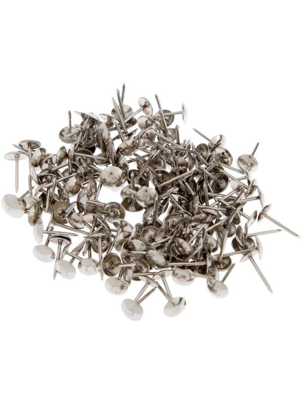 Гвозди декоративные, 8х15 мм, цвет хром, в упаковке 500 шт.