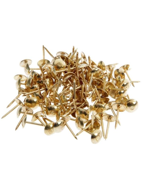 Гвозди декоративные, 8х15 мм, цвет золото, в упаковке 500 шт.