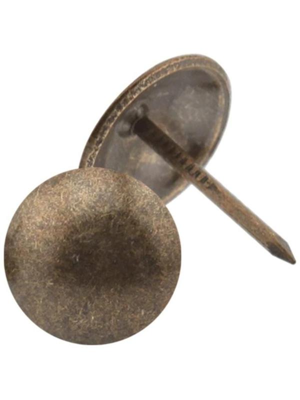 Гвозди декоративные, 8х15 мм, цвет бронза, в упаковке 500 шт.