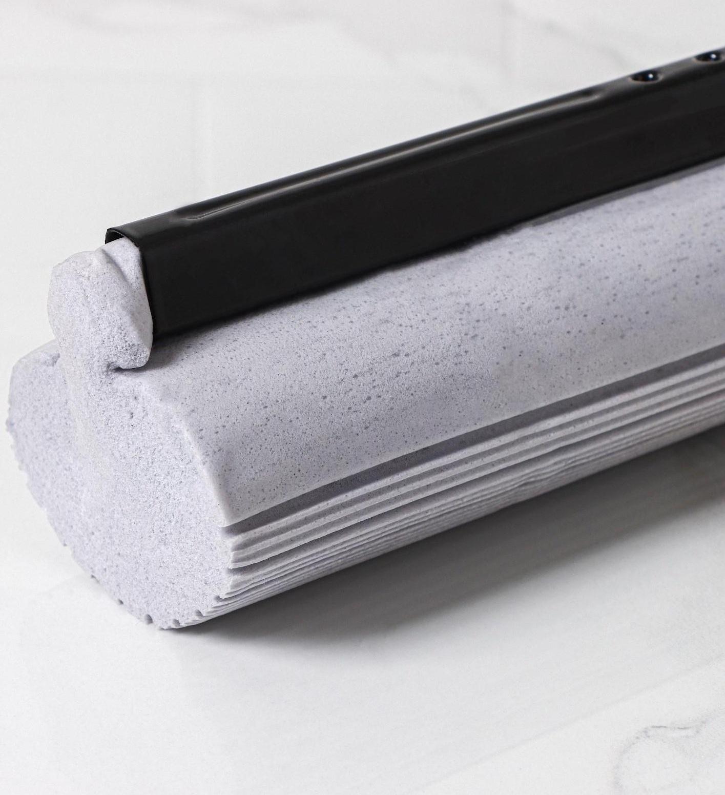 Насадка для швабры PVA с роликовым отжимом, 38×6 см, цвет МИКС