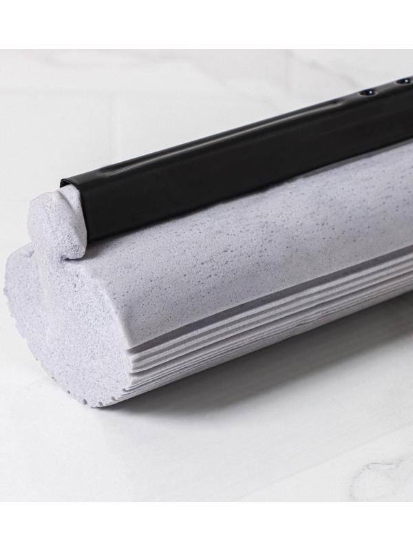 Насадка для швабры PVA с роликовым отжимом, 38×6 см, цвет МИКС