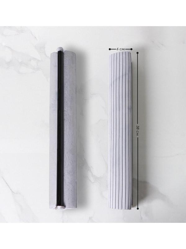 Насадка для швабры PVA с роликовым отжимом, 38×6 см, цвет МИКС