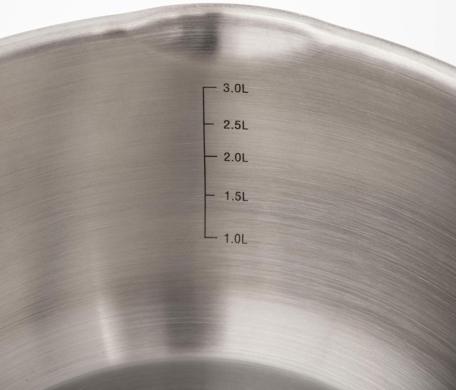 Кастрюля «Аврора», 4 л, d=22 см, капсульное дно, стеклянная крышка