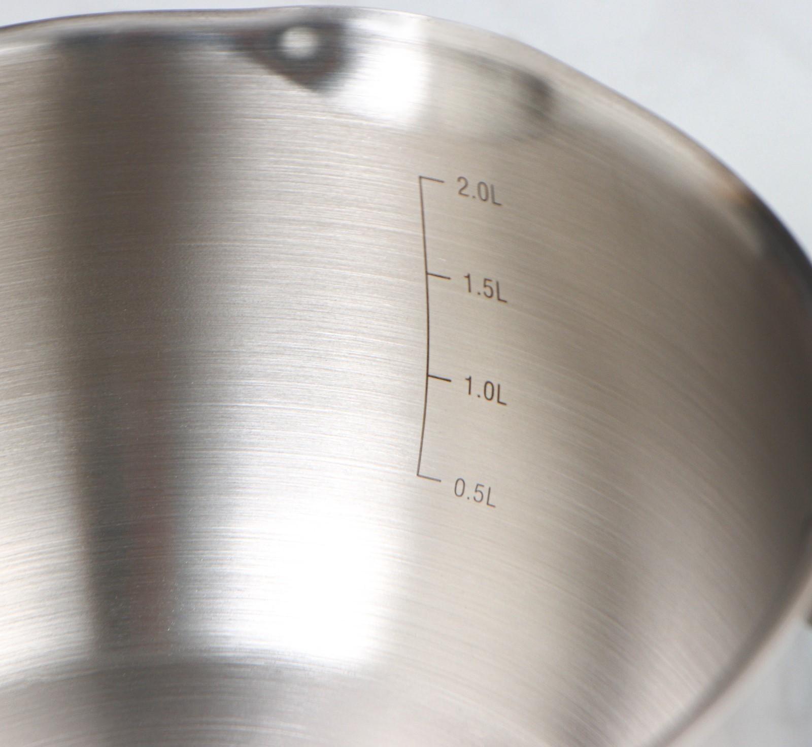 Кастрюля «Аврора», 3 л, d=20 см, капсульное дно, стеклянная крышка