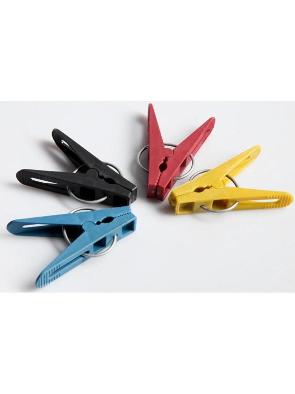 Прищепка бельевая, 6 см, микс