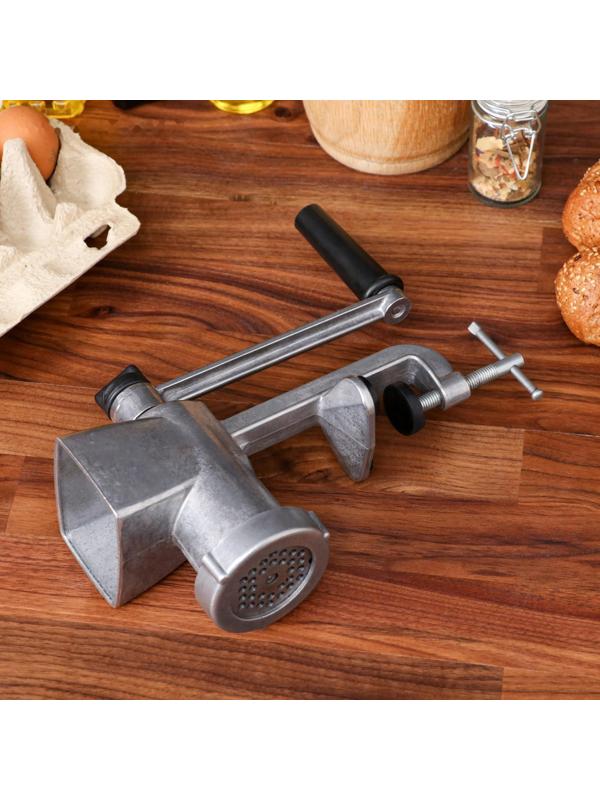 Мясорубка алюминиевая 