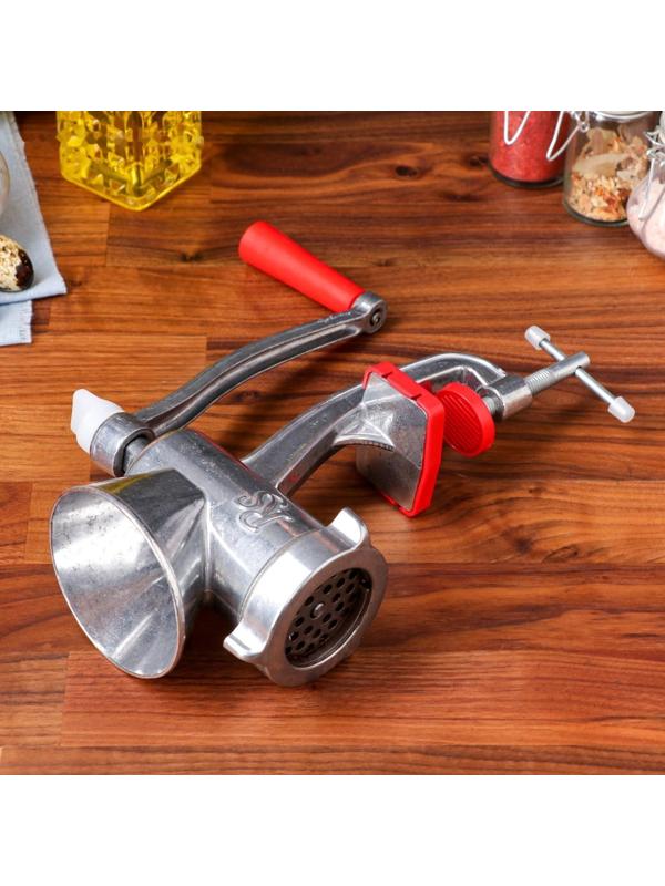 Мясорубка алюминиевая 