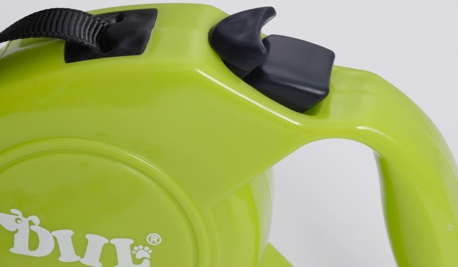 Рулетка DIIL, 3 м, до 10 кг, лента, зелёная