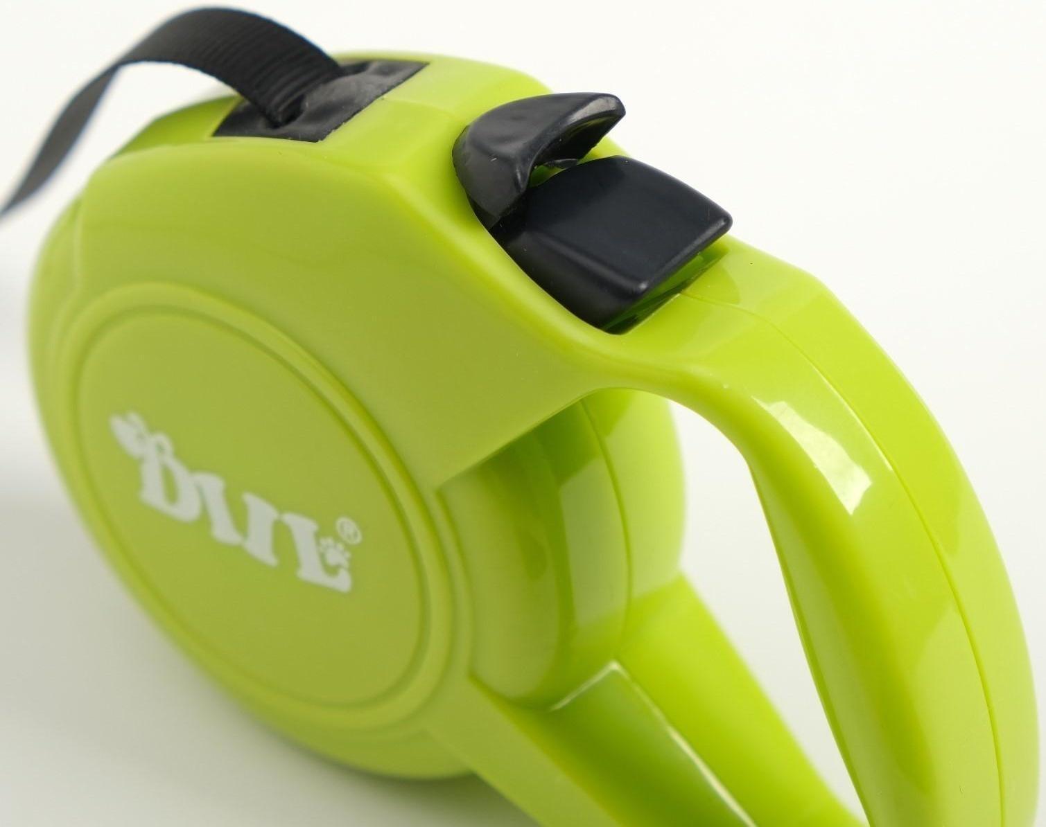 Рулетка DIIL, 3 м, до 10 кг, лента, зелёная