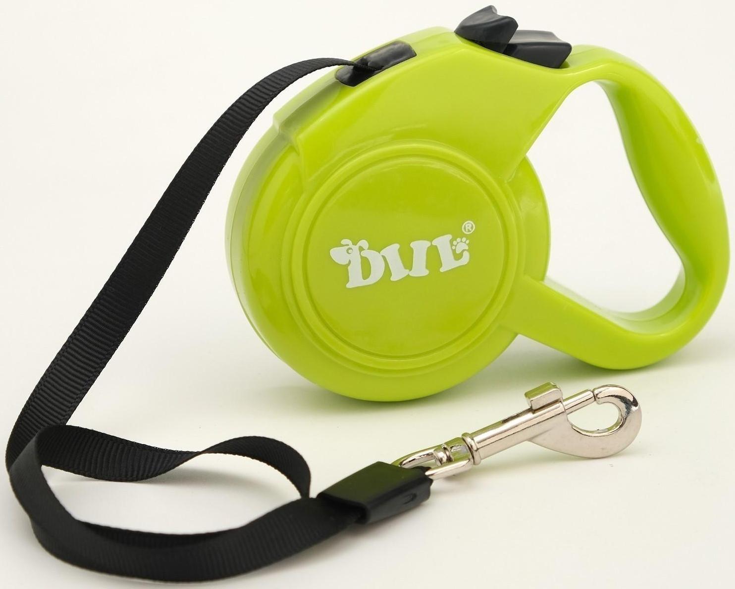 Рулетка DIIL, 3 м, до 10 кг, лента, зелёная