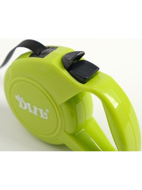 Рулетка DIIL, 3 м, до 10 кг, лента, зелёная