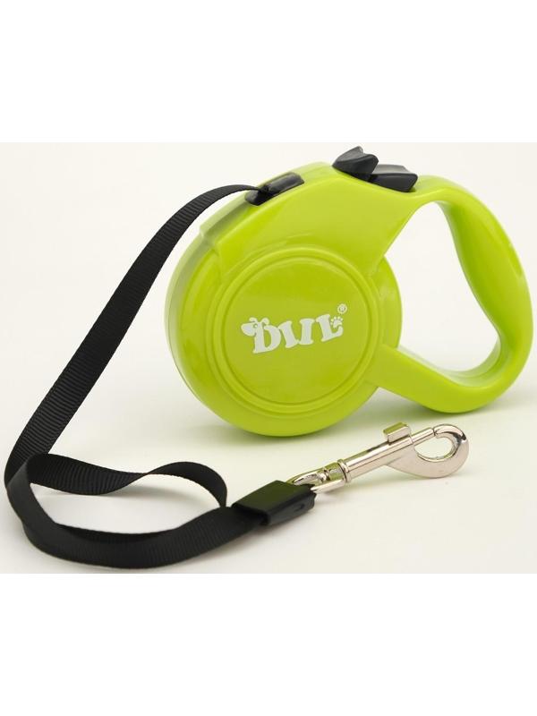 Рулетка DIIL, 3 м, до 10 кг, лента, зелёная