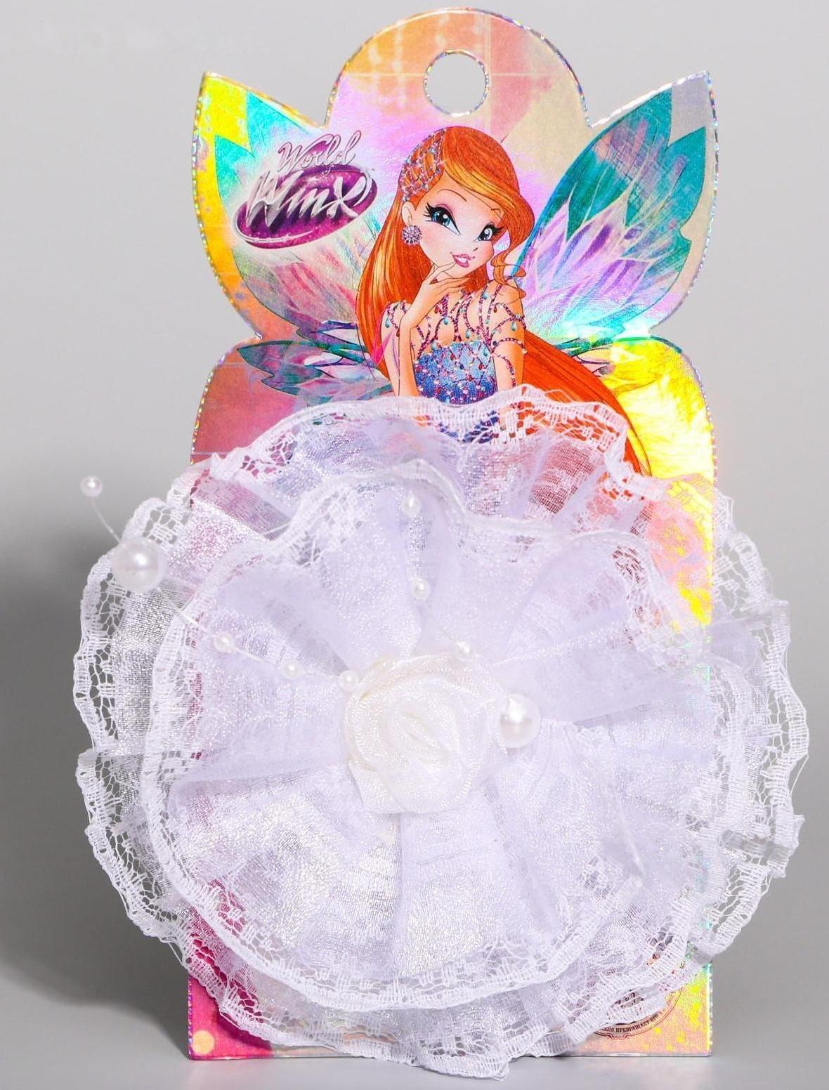 Бант для волос, 11 см, WINX