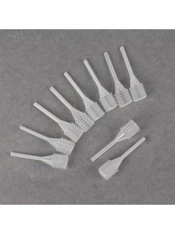 Набор пипеток, 10 шт, цвет белый