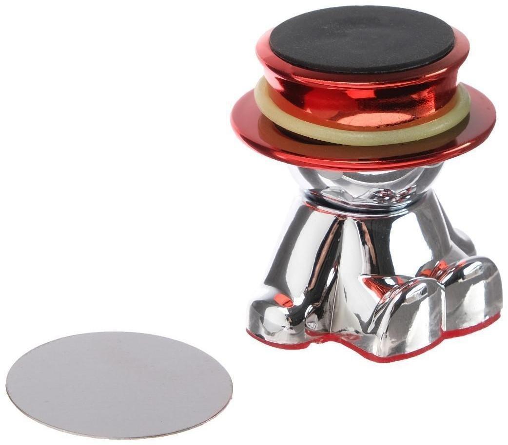 Держатель телефона магнитный, человечек красный