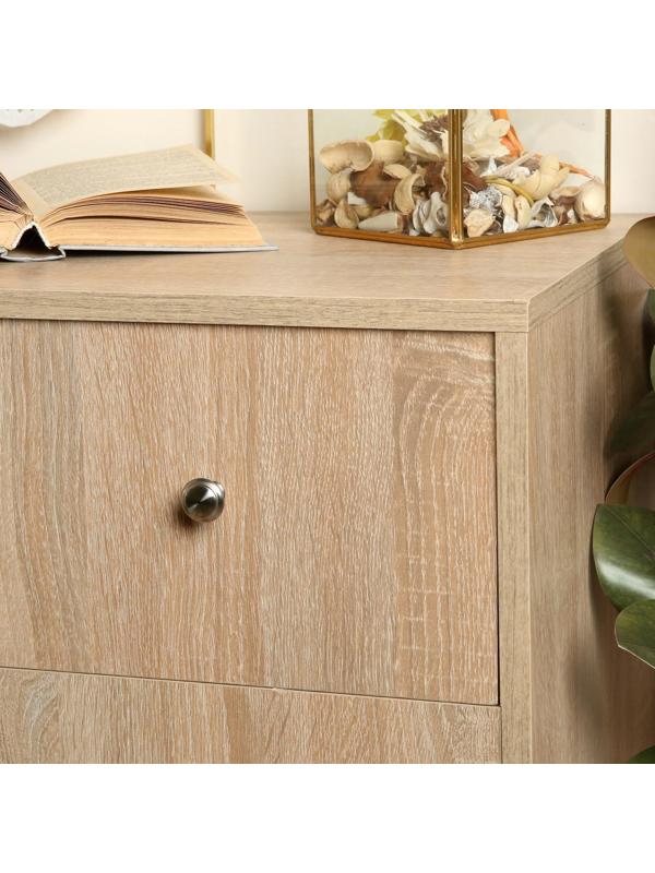 Ручка кнопка ТУНДРА, d=23 мм, цвет матовый никель