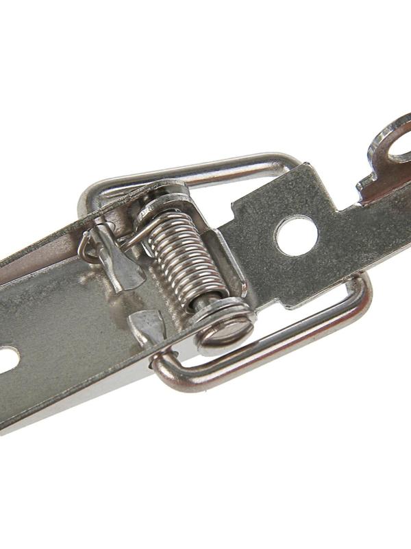 Замок-защёлка на ящик Z01, 4.5 см, нержавейка