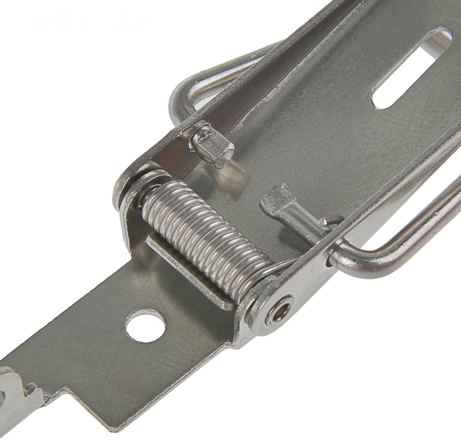 Замок-защёлка на ящик Z02, 5.5 см, нержавейка