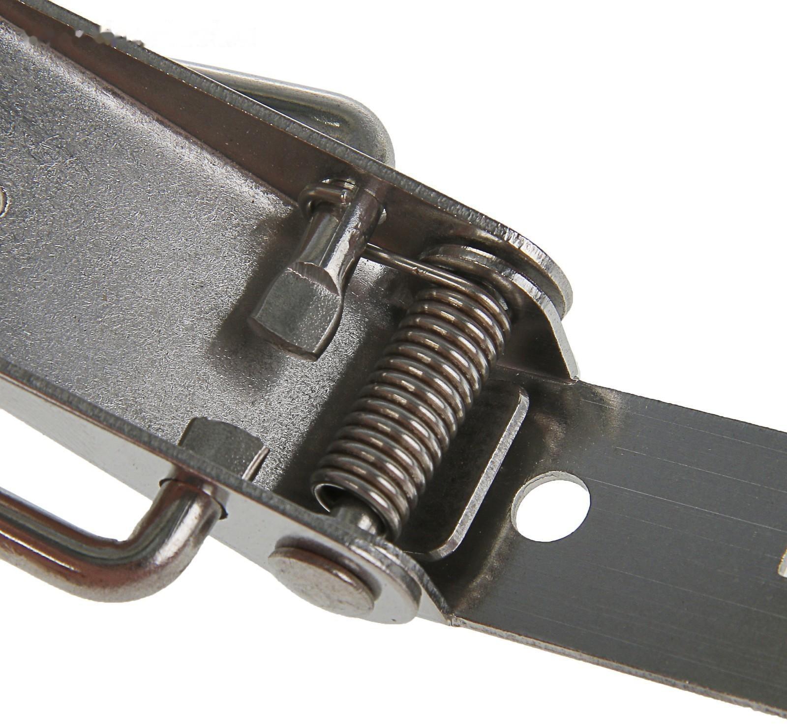 Замок-защёлка на ящик Z03, 6.5 см, нержавейка