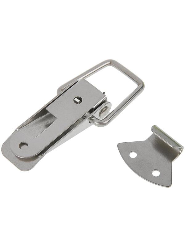 Замок-защёлка на ящик Z03, 6.5 см, нержавейка