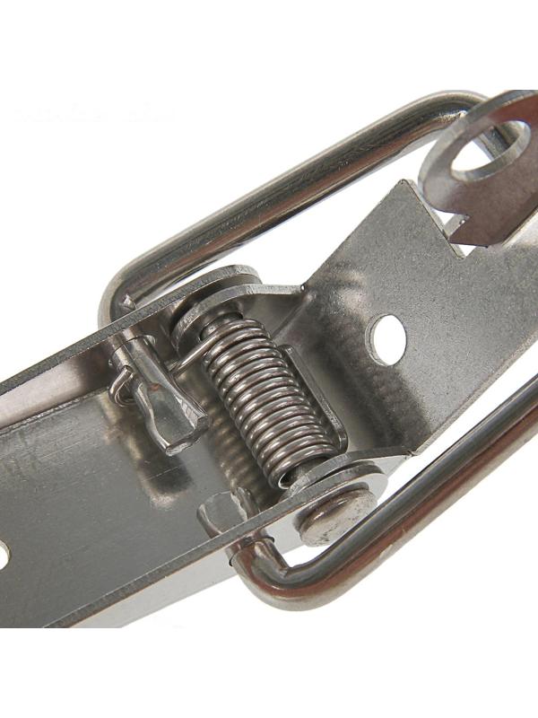 Замок-защёлка на ящик Z04, 7.5 см, нержавейка