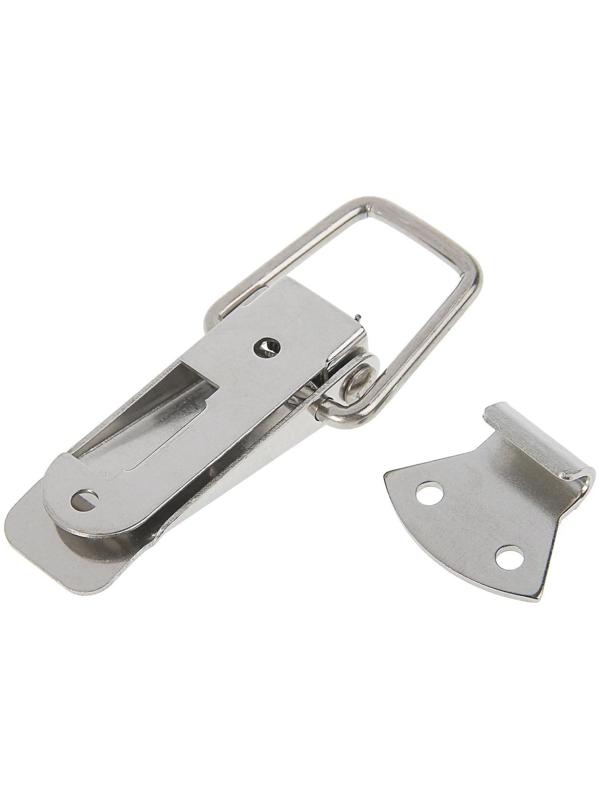 Замок-защёлка на ящик Z04, 7.5 см, нержавейка