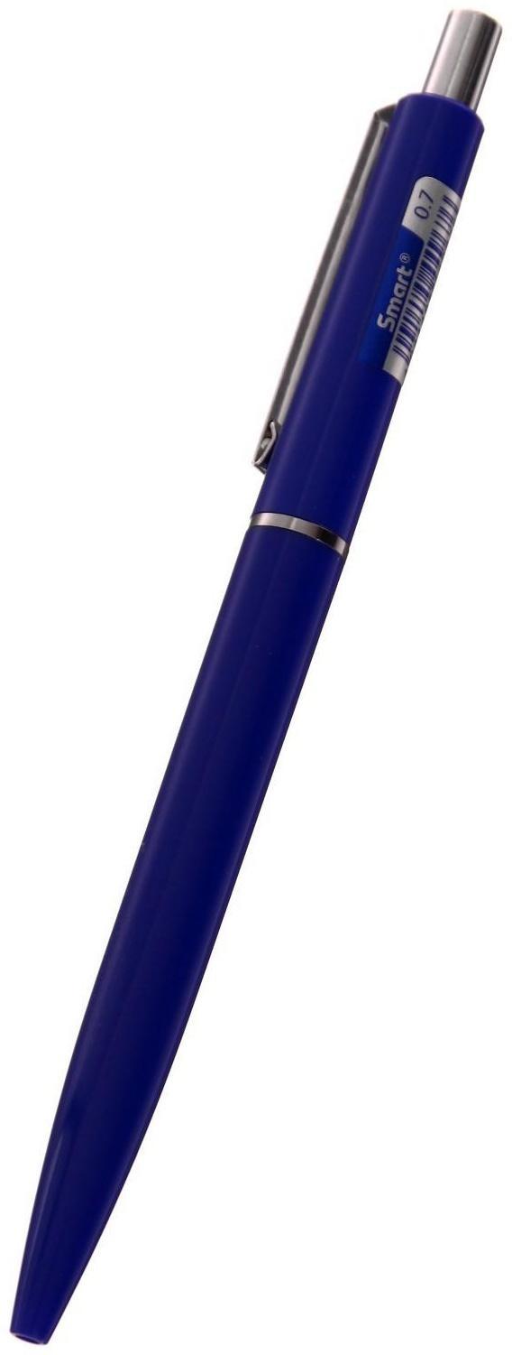 Ручка шариковая автоматическая Smart, узел 0.7 мм, под логотип, чернила синие, длина линии письма 1000 метров