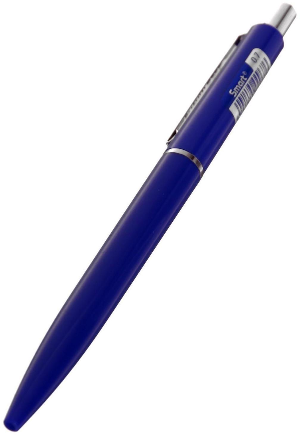 Ручка шариковая автоматическая Smart, узел 0.7 мм, под логотип, чернила синие, длина линии письма 1000 метров