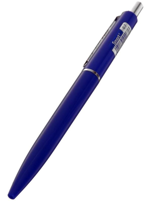 Ручка шариковая автоматическая Smart, узел 0.7 мм, под логотип, чернила синие, длина линии письма 1000 метров