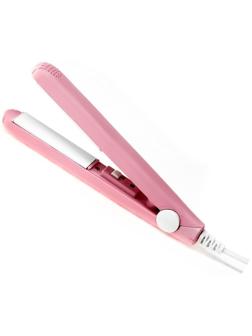 Выпрямитель Luazon LW-27, мини, 25 Вт, керамическое покрытие, 180°C, розовый