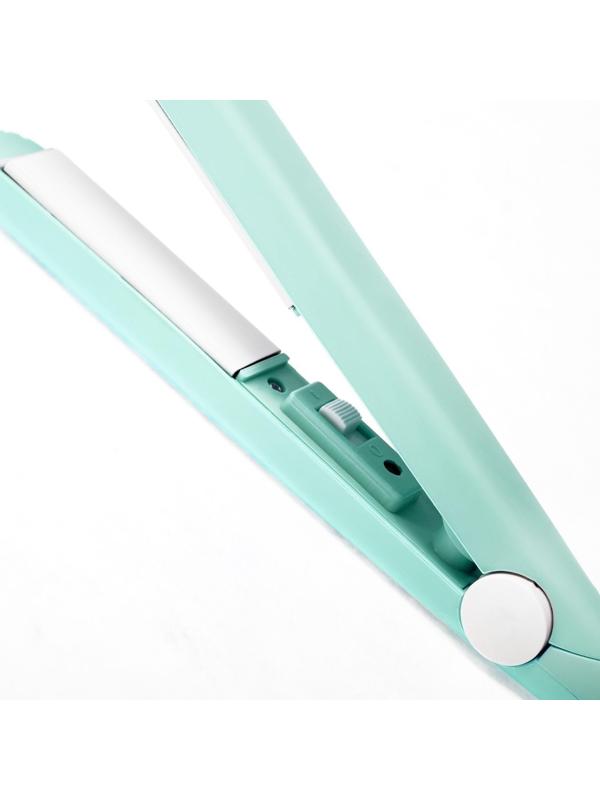 Выпрямитель Luazon LW-27, мини, 25 Вт, керамическое покрытие, 180°C, бирюзовый