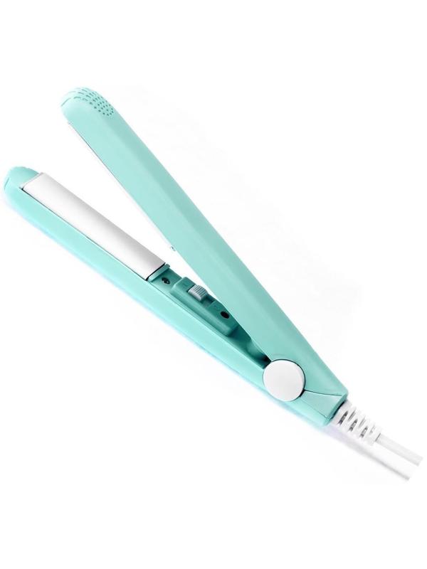 Выпрямитель Luazon LW-27, мини, 25 Вт, керамическое покрытие, 180°C, бирюзовый