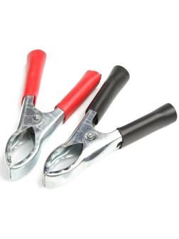 Зажим АКБ 7 см, 10 А, комплект 2 шт