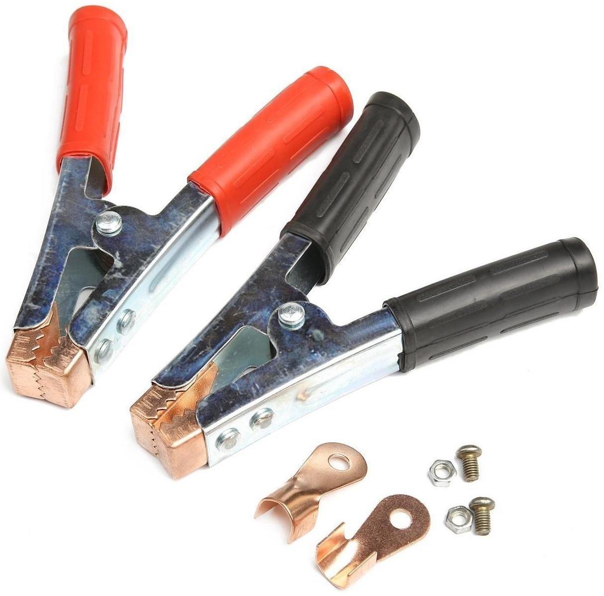 Зажим АКБ 15 см, 100 А, медный наконечник, комплект 2 шт