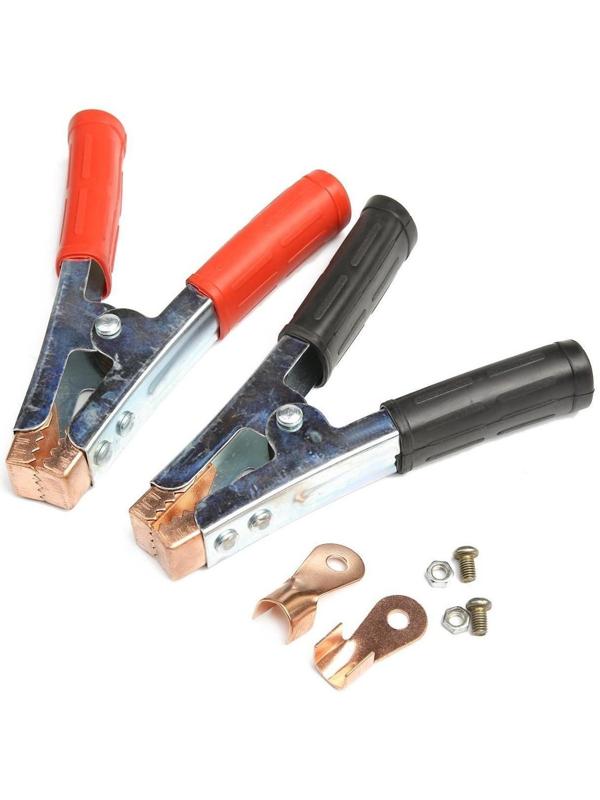 Зажим АКБ 15 см, 100 А, медный наконечник, комплект 2 шт