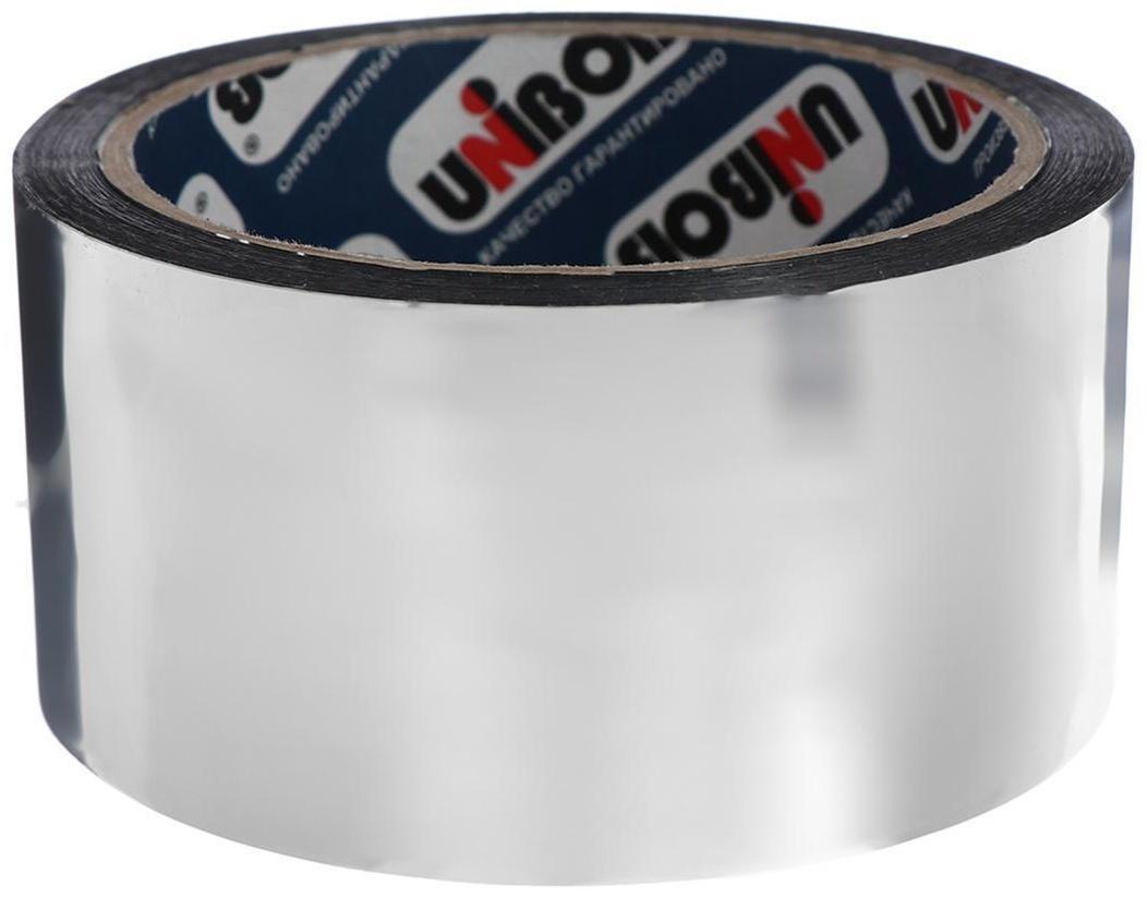 Клейкая лента Unibob металлизированная, 48 мм х 40 м