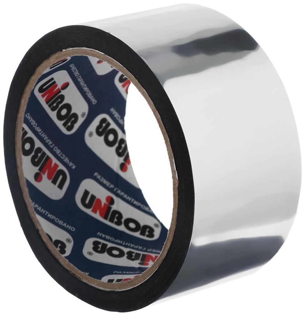 Клейкая лента Unibob металлизированная, 48 мм х 40 м